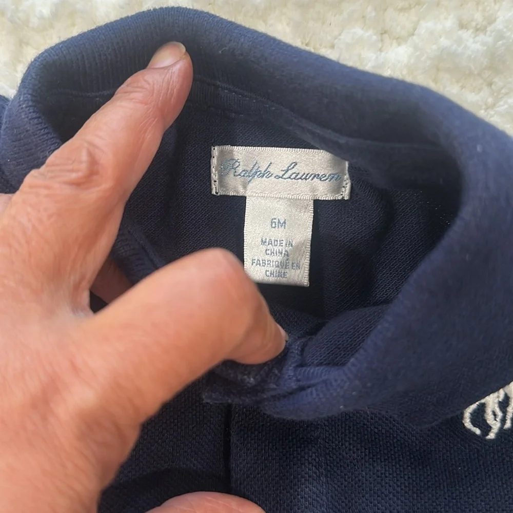 Navy Blue Polo Shirt for Kids Ralph Lauren